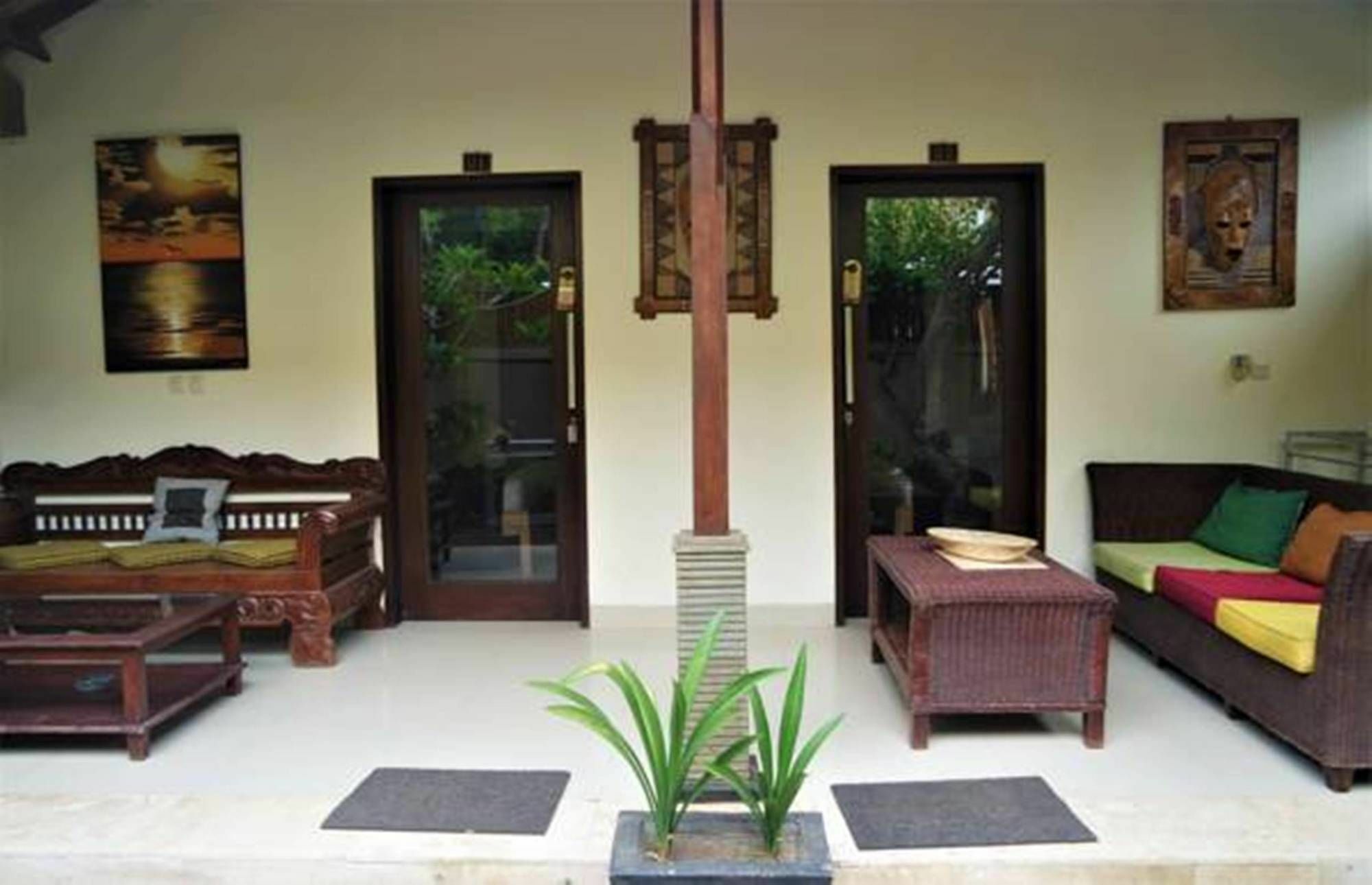 Drupadi Bungalows Gili Trawangan Esterno foto